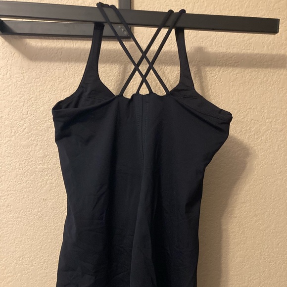 lululemon athletica Tops - Lululemon strappy back tank built in bra- 8